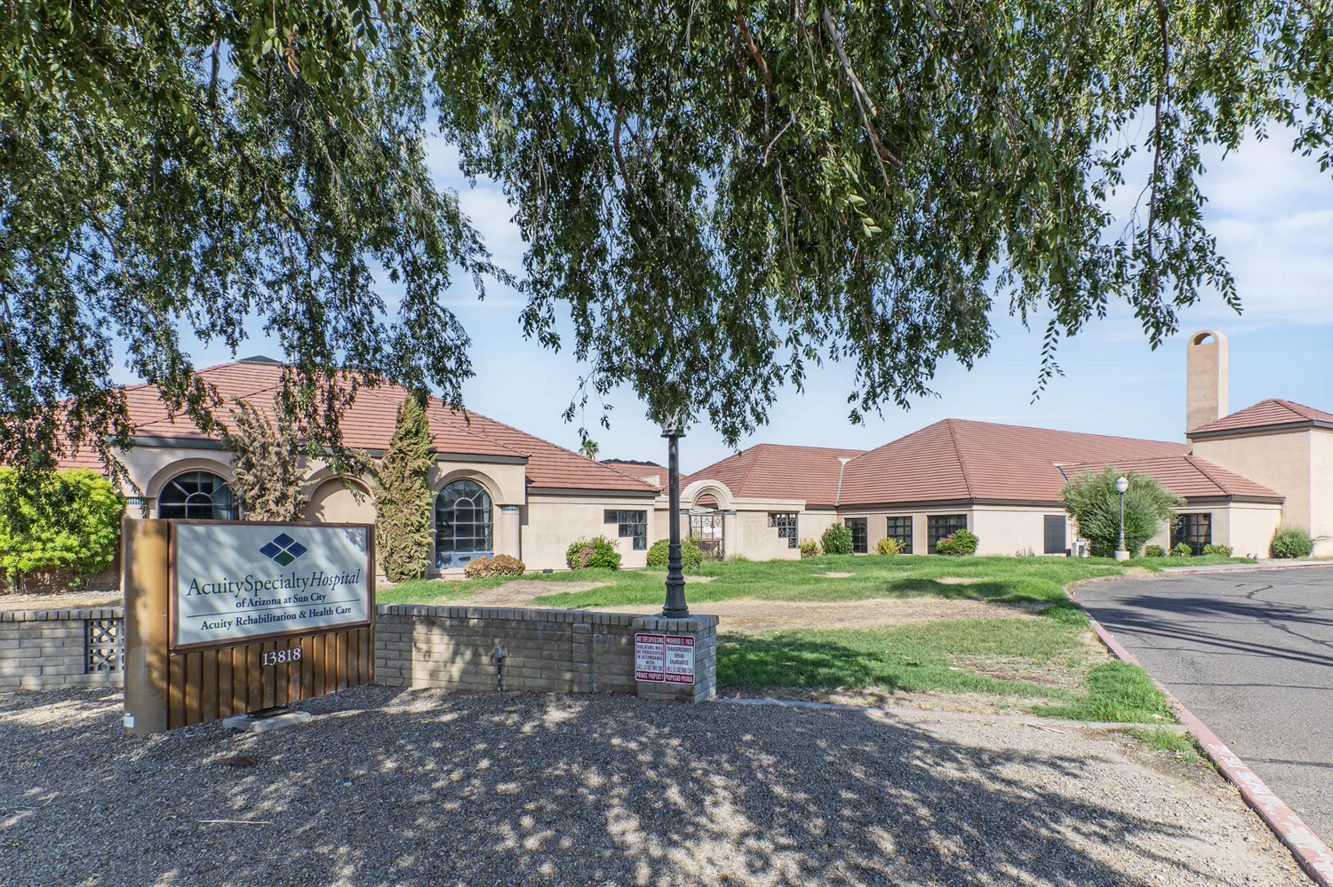 REIT Sale | Acuity Specialty Hospital |  Sun City, AZ