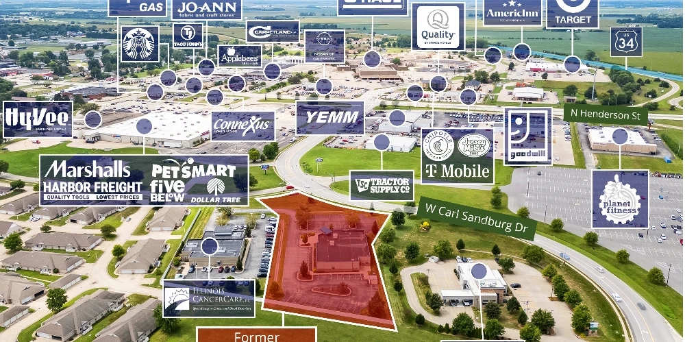 REIT Sale | First Bid Meets Reserve - Former VA Outpatient Clinic | Galesburg, IL