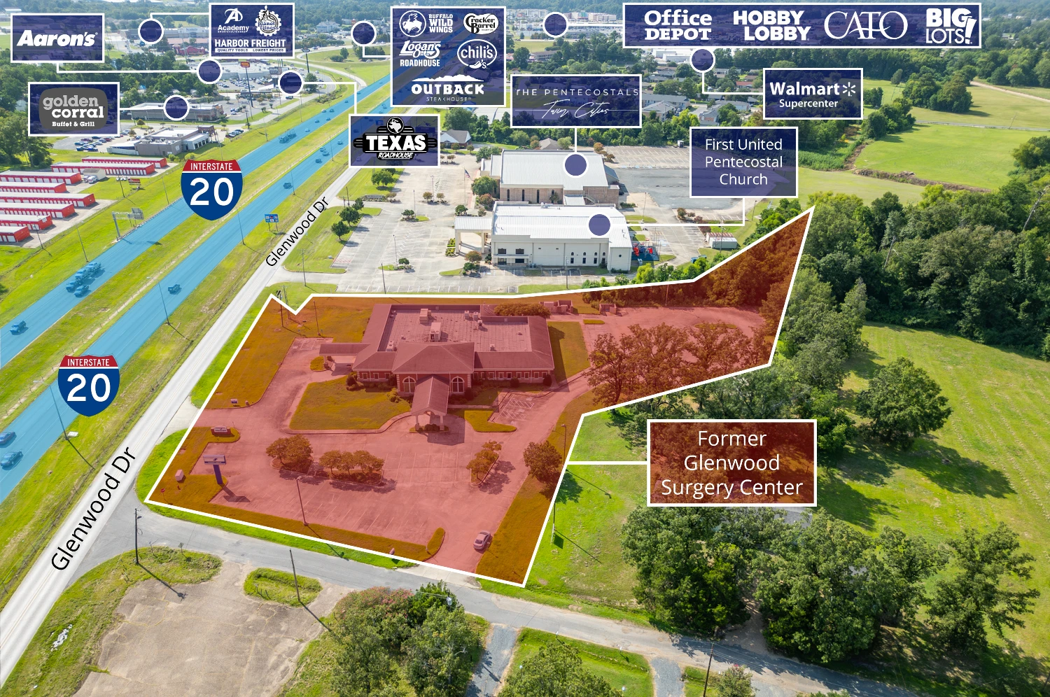 REIT Sale | $1 Reserve - Former Glenwood Surgery Center | West Monroe, LA