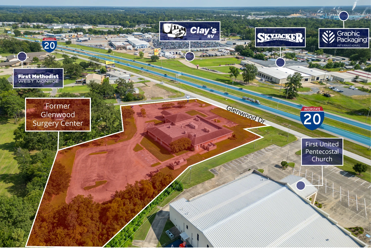 REIT Sale | $1 Reserve - Former Glenwood Surgery Center | West Monroe, LA