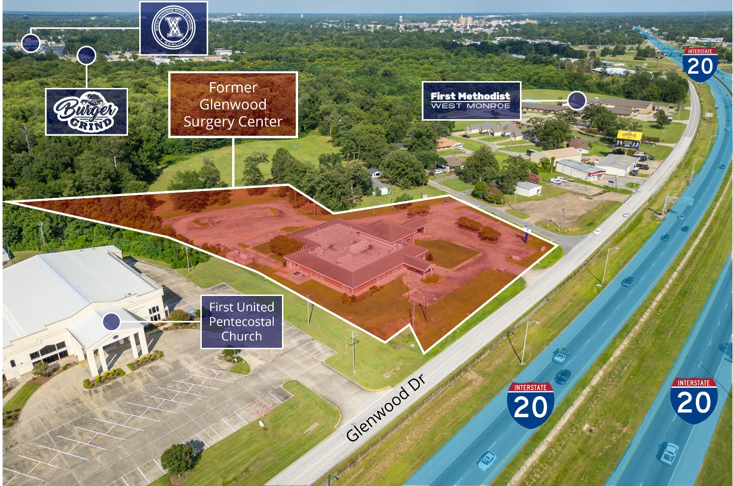 REIT Sale | $1 Reserve - Former Glenwood Surgery Center | West Monroe, LA