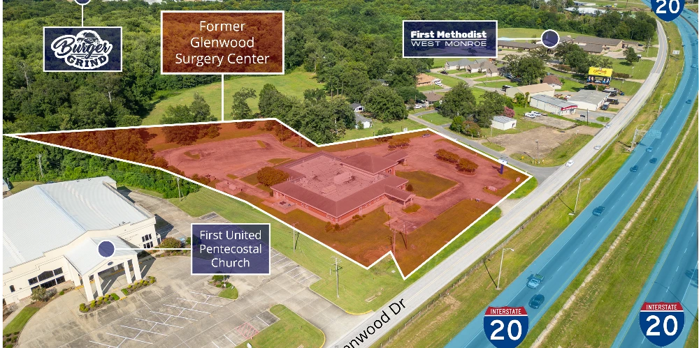 REIT Sale | $1 Reserve - Former Glenwood Surgery Center | West Monroe, LA