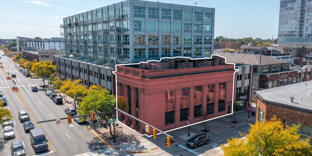 9,000 SF Office & Retail Building | Downtown Royal Oak, MI