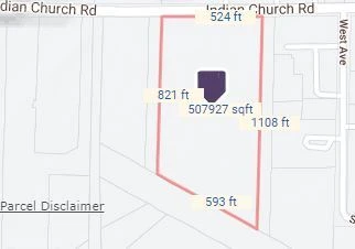 1125 Indian Church Rd - 11.8 +/- Acres Vacant Land
