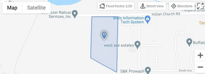1125 Indian Church Rd - 11.8 +/- Acres Vacant Land