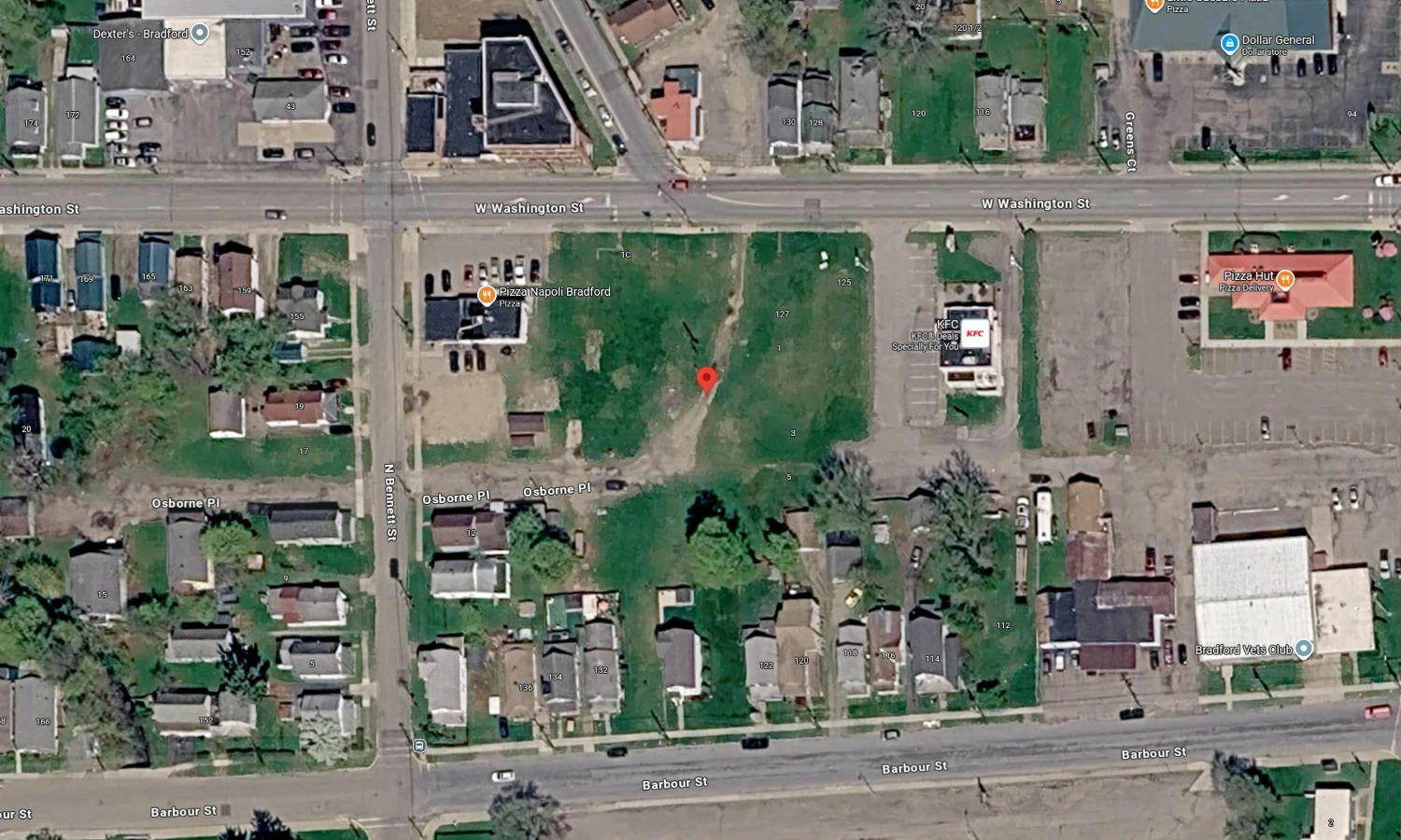 141 W Washington St - 0.80+/- Acres Vacant Land