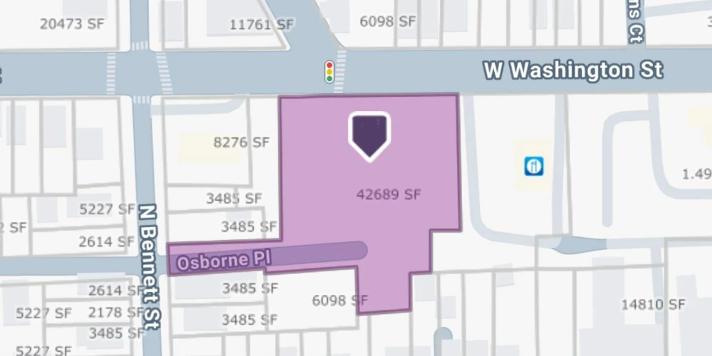 141 W Washington St - 0.80+/- Acres Vacant Land