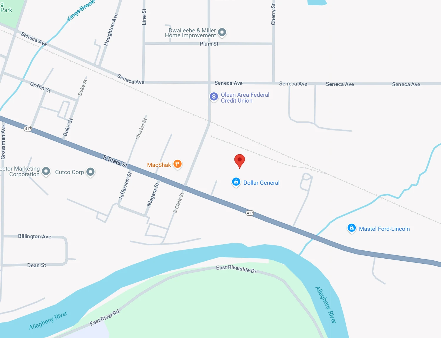 2+/- Acres up to 8+/- Acres w/Rail line access