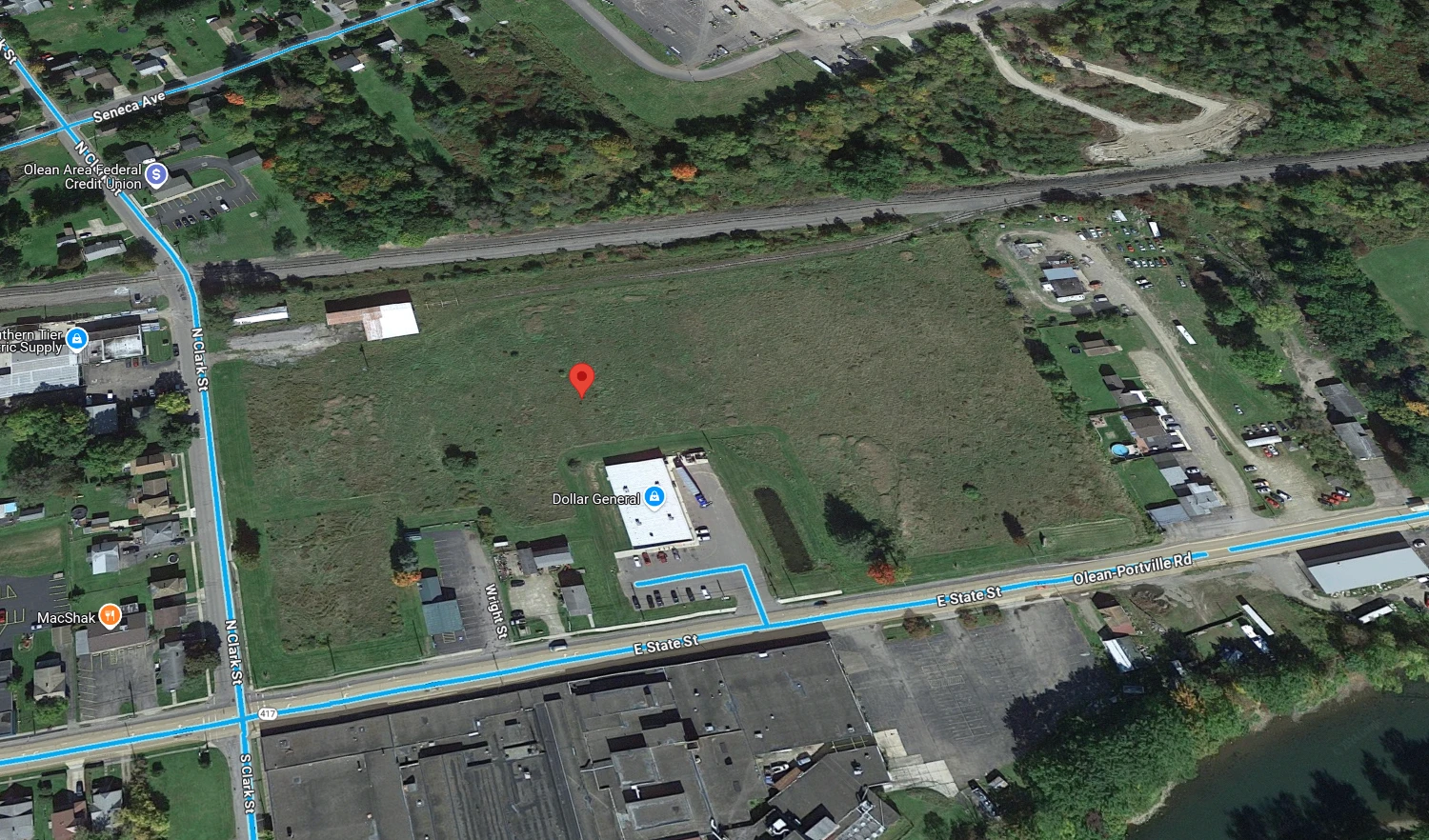 2+/- Acres up to 8+/- Acres w/Rail line access