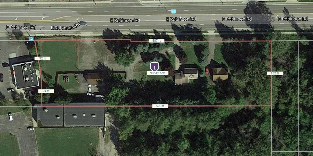 3841 East Robinson Road - 2.3+/- Acres Vacant Land Development 