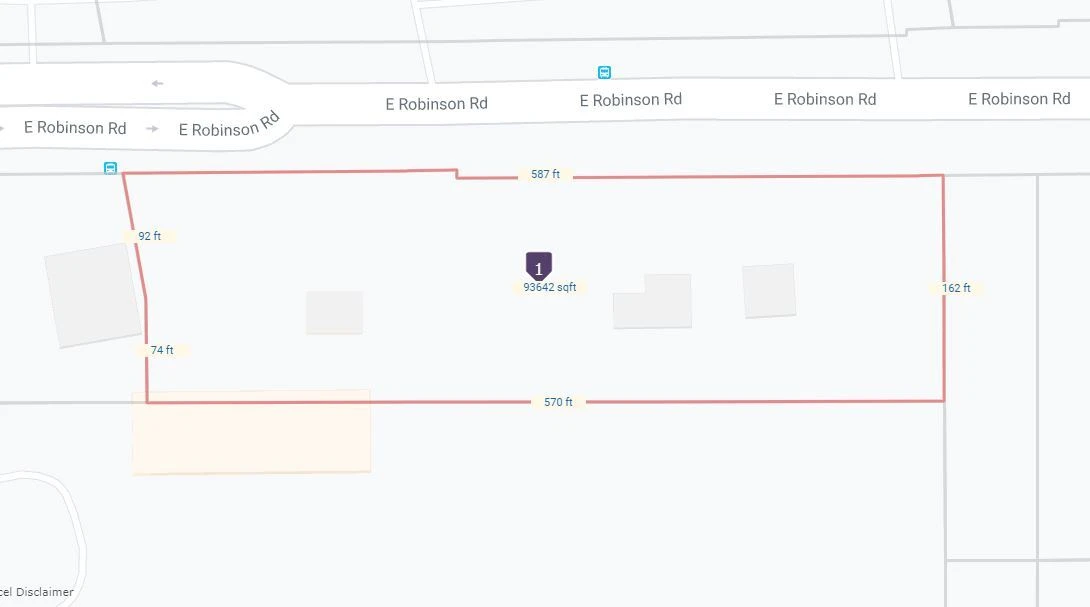 3841 East Robinson Road - 2.3+/- Acres Vacant Land Development 