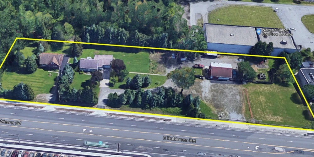 3841 East Robinson Road - 2.3+/- Acres Vacant Land Development 