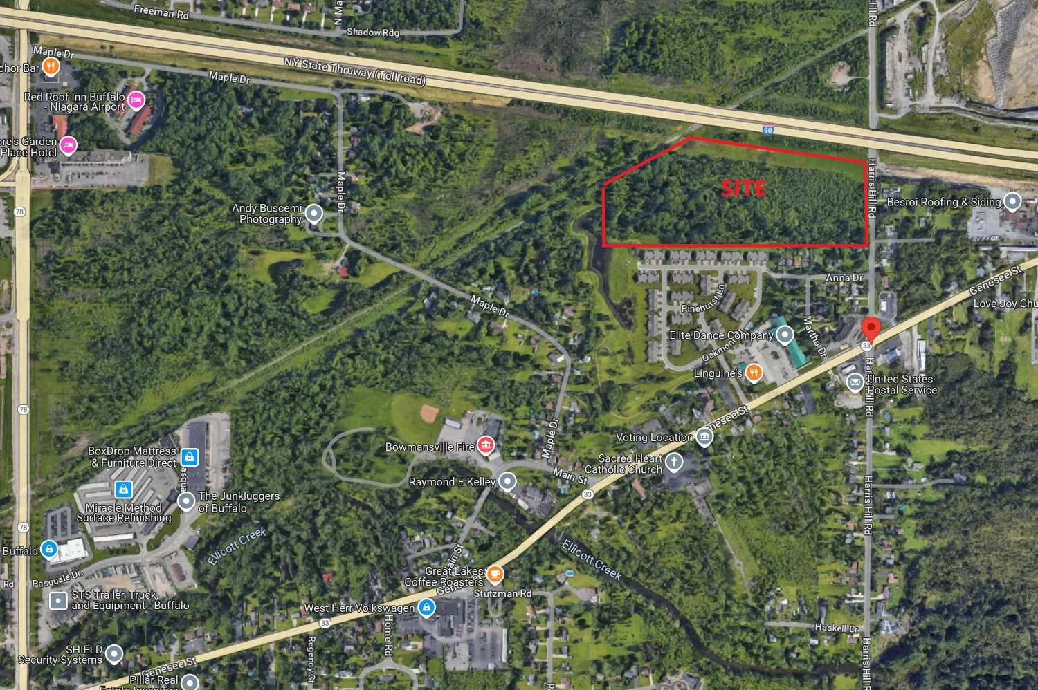 475 Harris Hill Rd - 20+/- Vacant Land