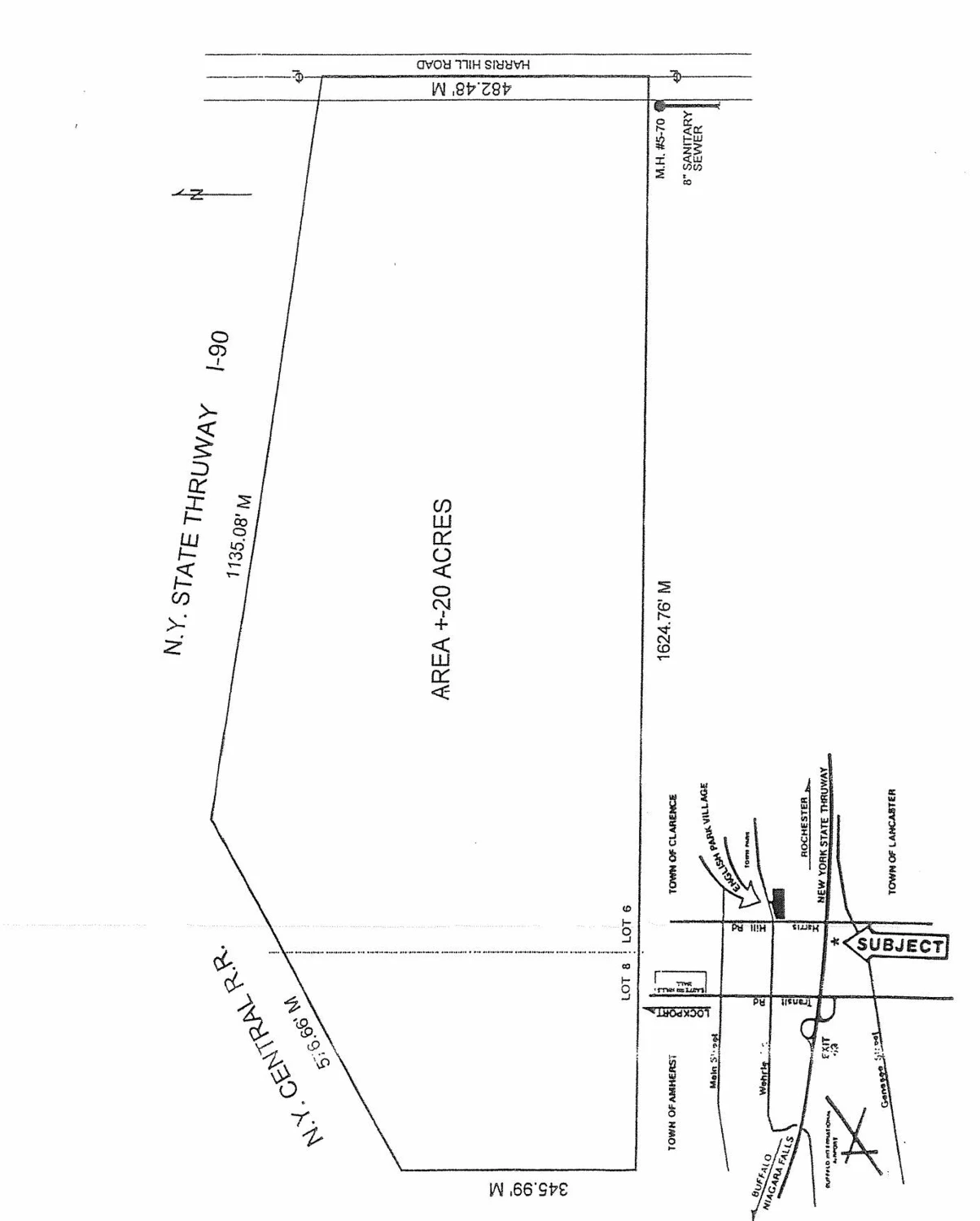 475 Harris Hill Rd - 20+/- Vacant Land