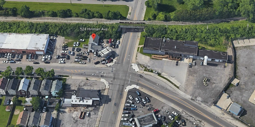 524 Hinman Ave -  1,644+/- SF Unbranded Gas Station