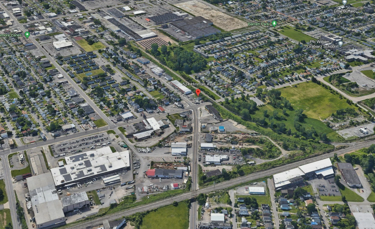 524 Hinman Ave -  1,644+/- SF Unbranded Gas Station