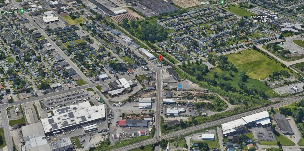 524 Hinman Ave -  1,644+/- SF Unbranded Gas Station