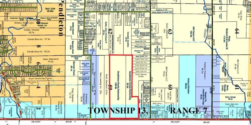 6580 & 6616 Transit Rd - 5+/- Acres Vacant Land