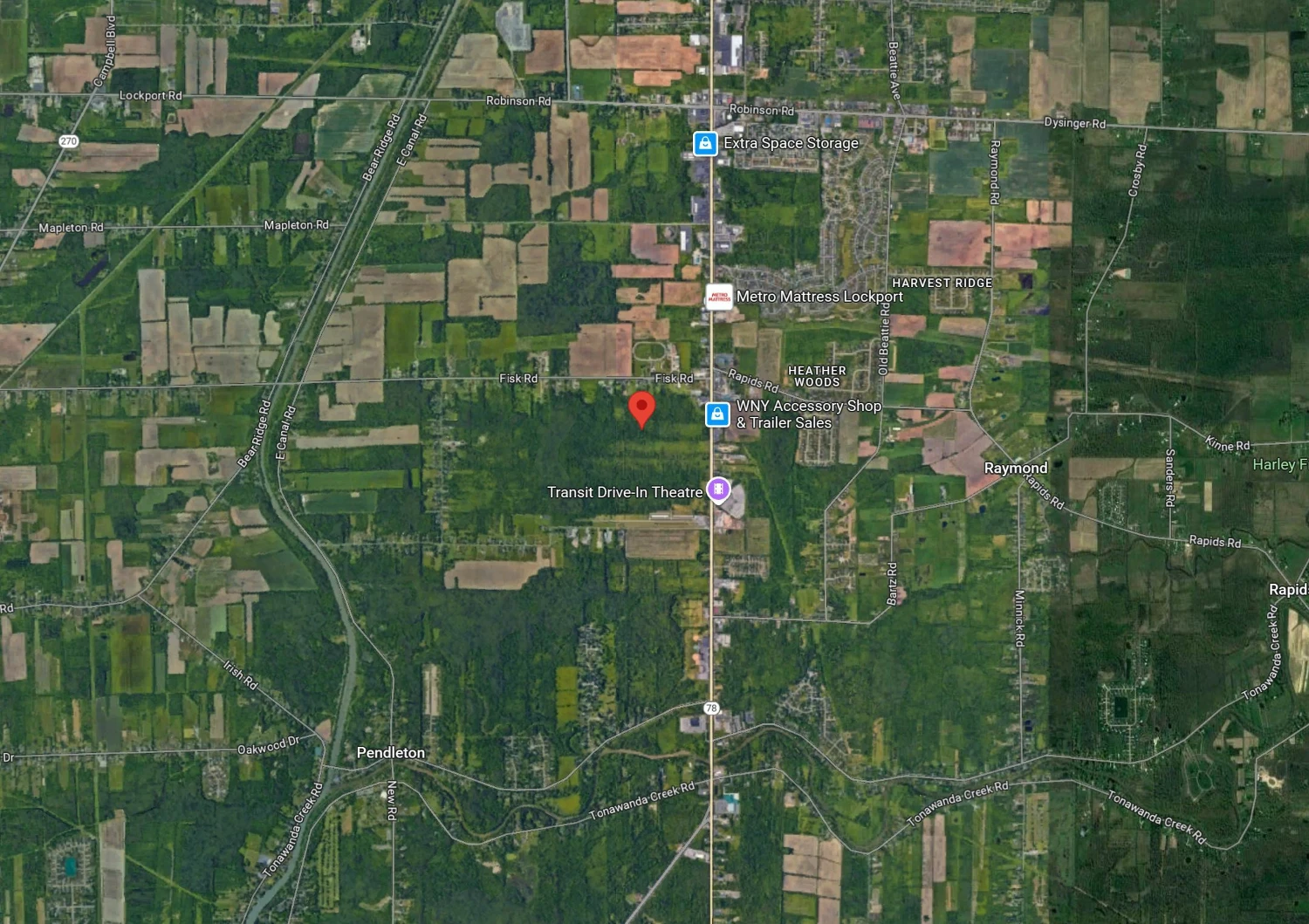 6580 & 6616 Transit Rd - 5 Acres up to 115.2+/- Acres Vacant Land