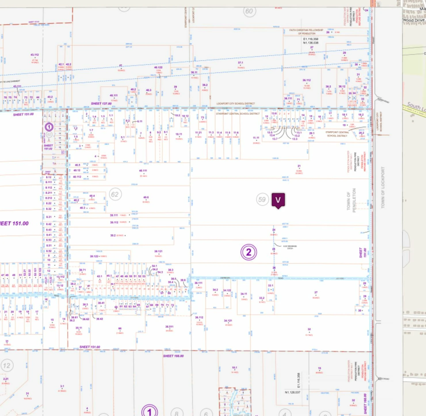 6580 & 6616 Transit Rd - 5 Acres up to 115.2+/- Acres Vacant Land