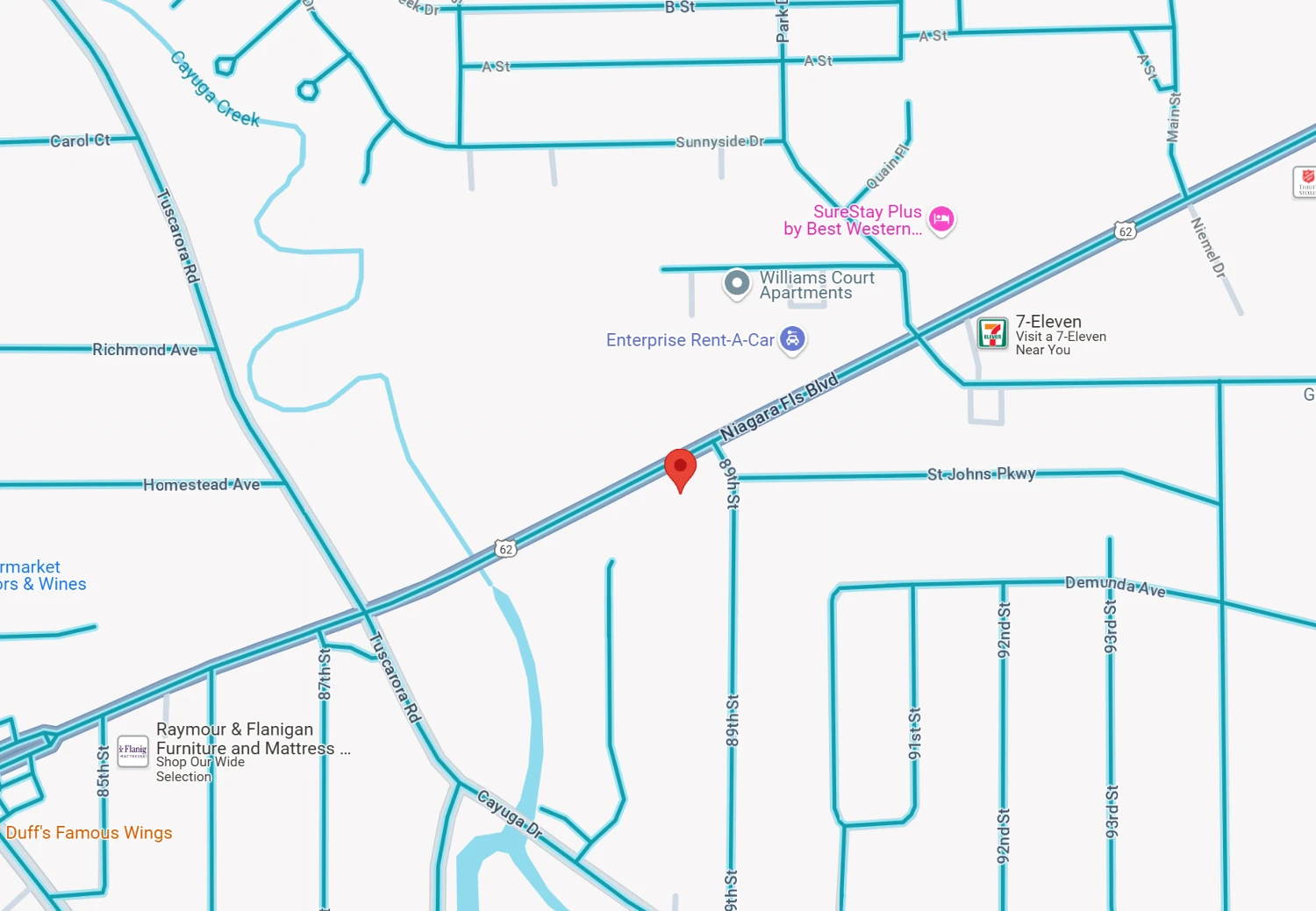 8811 Niagara Falls Blvd - 0.83+/- Acres Vacant Land