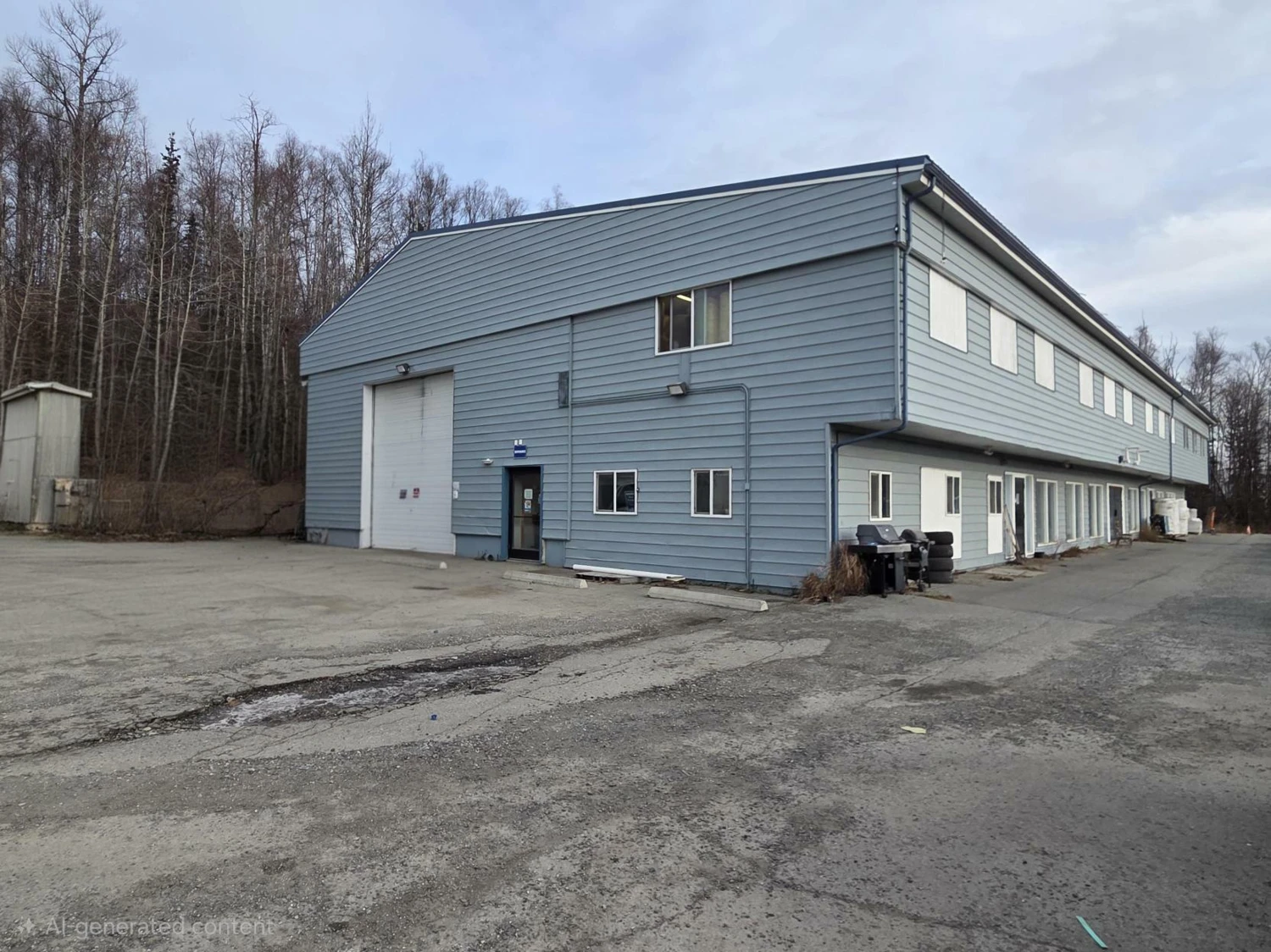 Distribution Warehouse for Sale in Wasilla with Highway Frontage