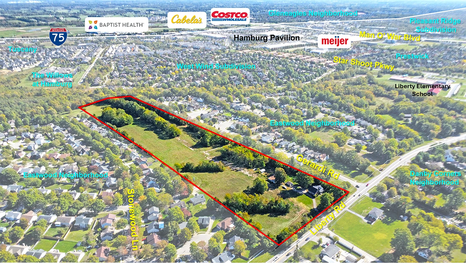 +/-17.3 AC Development Land