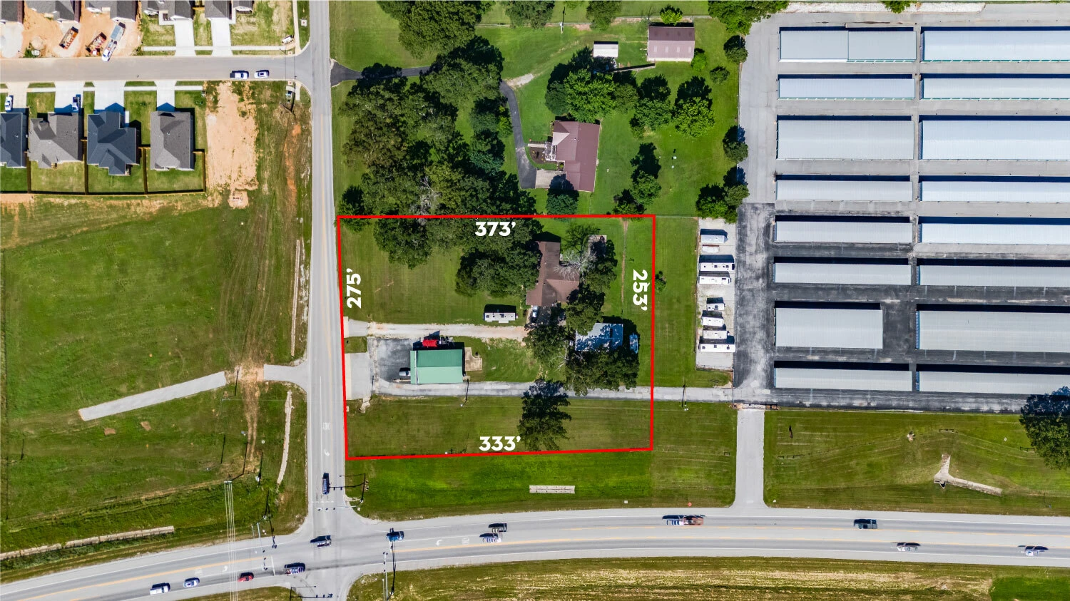 2.13 AC 924 & 930 East Parks Street, Prairie Grove, AR for sale