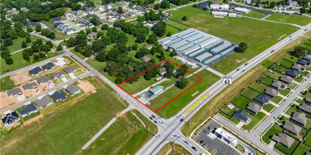 2.13 AC 924 & 930 East Parks Street, Prairie Grove, AR for sale
