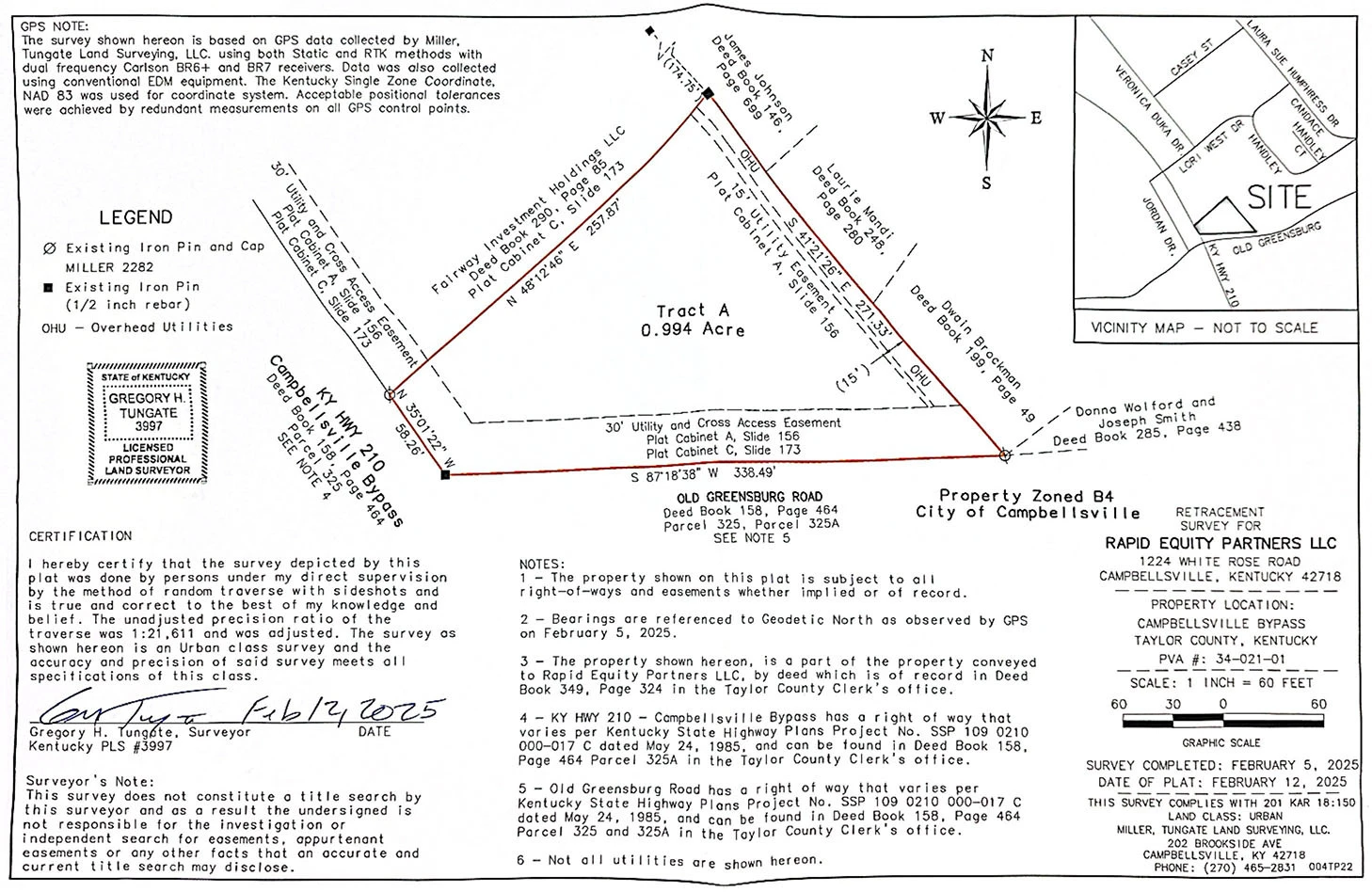 +/-1 AC Development Lot