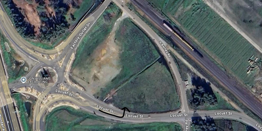 I-5 Offramp at Deschutes Rd