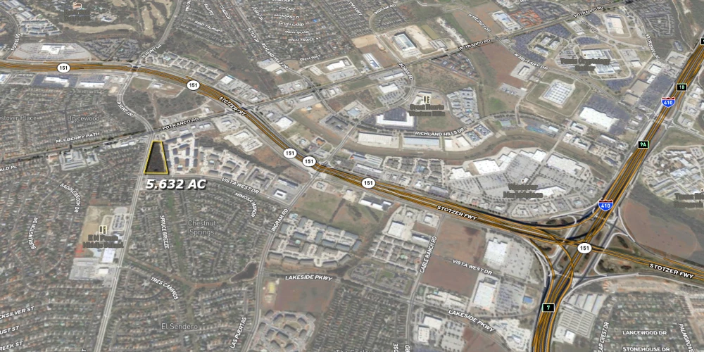 5.6 AC Corner Site | Hunt Ln & Vista West | Owner Financing & Build-to-Suit