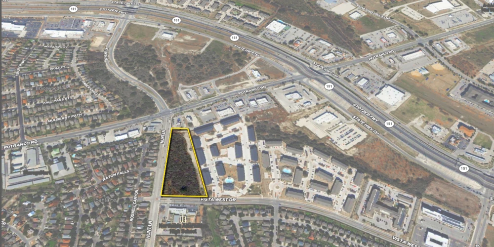5.6 AC Corner Site | Hunt Ln & Vista West | Owner Financing & Build-to-Suit