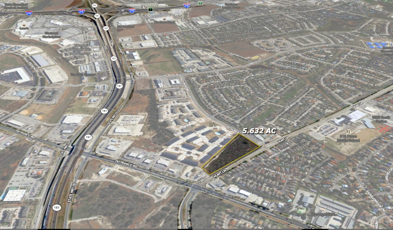 5.6 AC Corner Site | Hunt Ln & Vista West | Owner Financing & Build-to-Suit