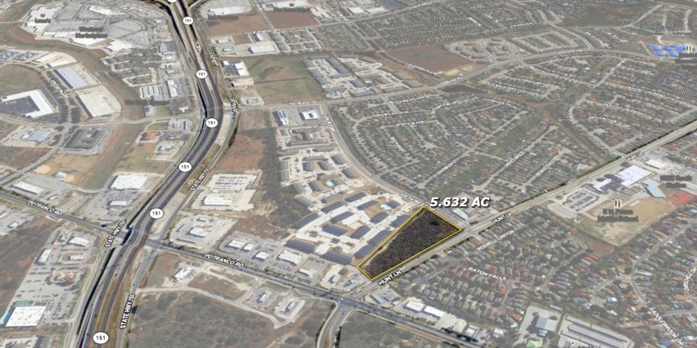 5.6 AC Corner Site | Hunt Ln & Vista West | Owner Financing & Build-to-Suit