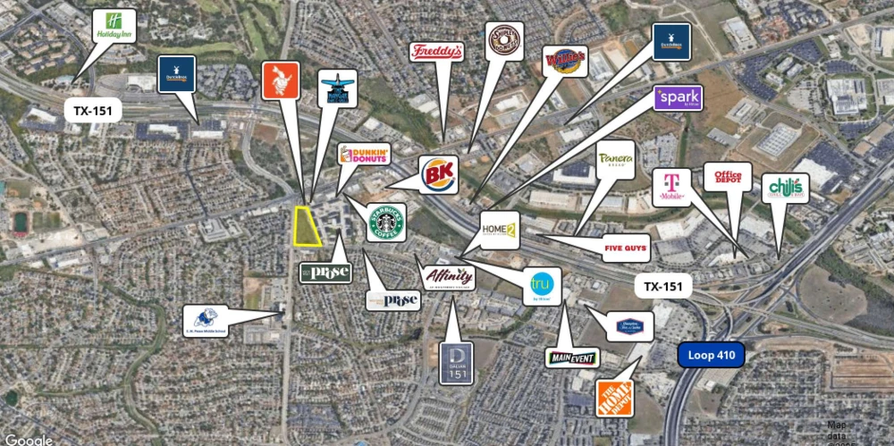 5.6 AC Corner Site | Hunt Ln & Vista West | Owner Financing & Build-to-Suit