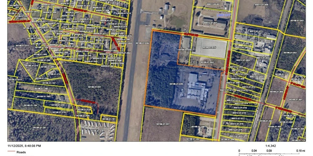 Former Talon Zipper Manufacturing/Warehouse - 105,251 SF - Adjacent to Runway with Potential IOS Land - 20 +/- Acres - Opportunity Zone - OWNER FINANCING 