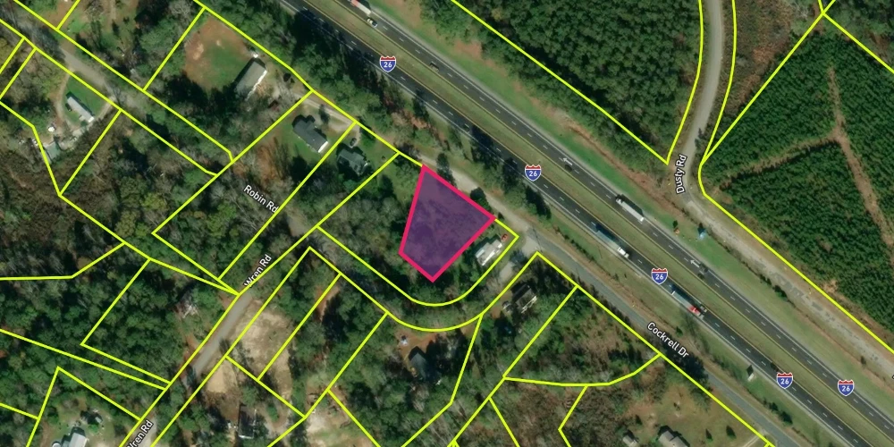 Half Acre Newberry Site Adjacent to Interstate I-26 Near Hwy 219 w/ Utilities | Possible Commercial Component