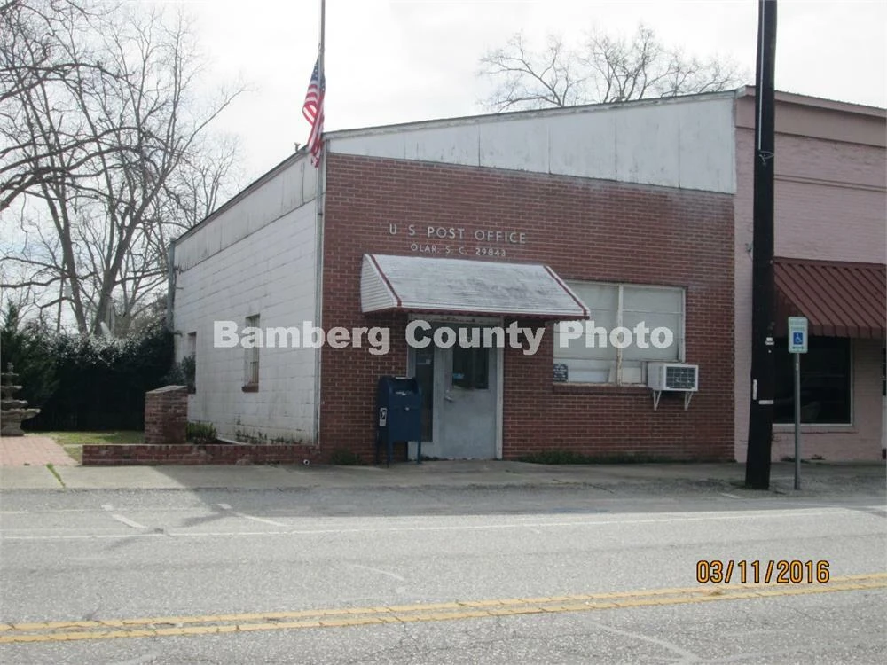 Commercial Office-Retail Building | Prior Use as a Bamberg County, SC United States Post Office