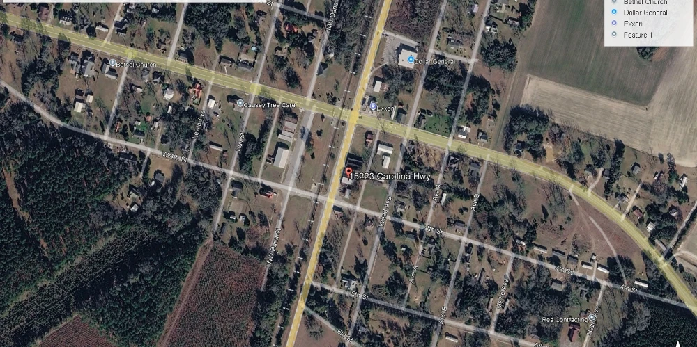 Commercial Office-Retail Building | Prior Use as a Bamberg County, SC United States Post Office