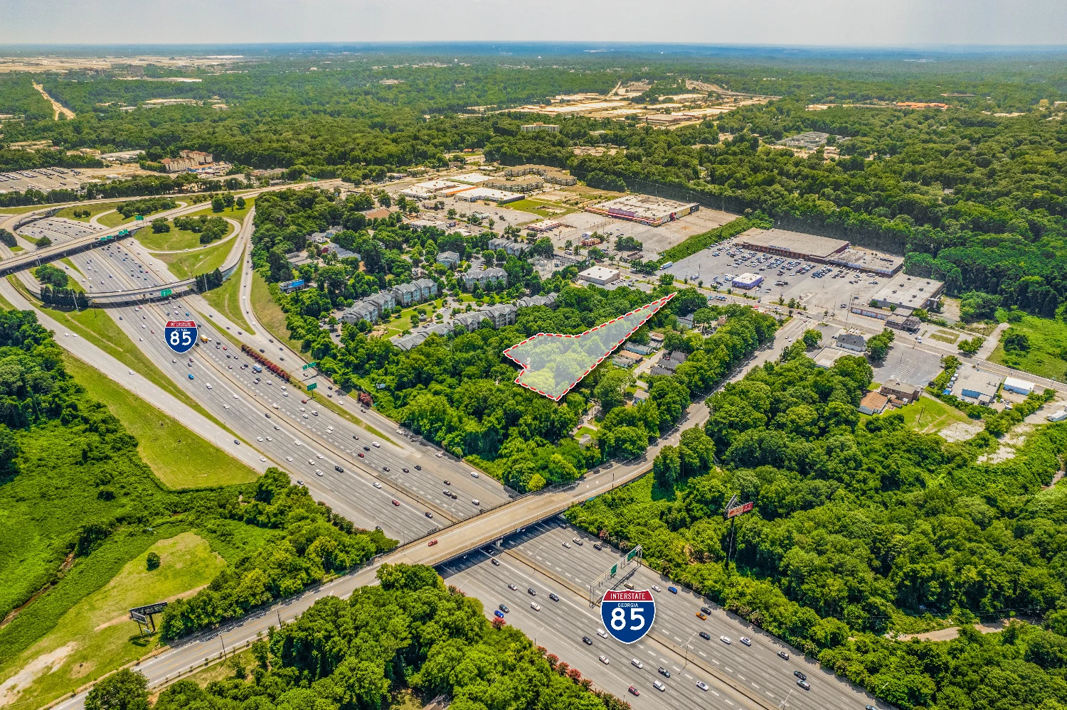 Apartment & Townhome Development Site in Opportunity Zone | ±0.97 Acres | Sylvan Hills 