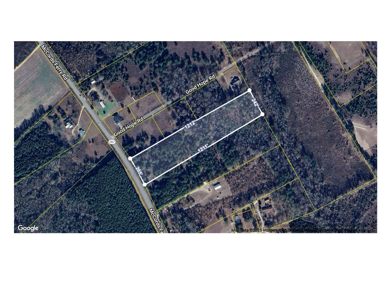 McCord's Ferry Road Tract Near Lakes & Recreation - Close to Santee and Interstate I-95 w/ Possible Casino to Come