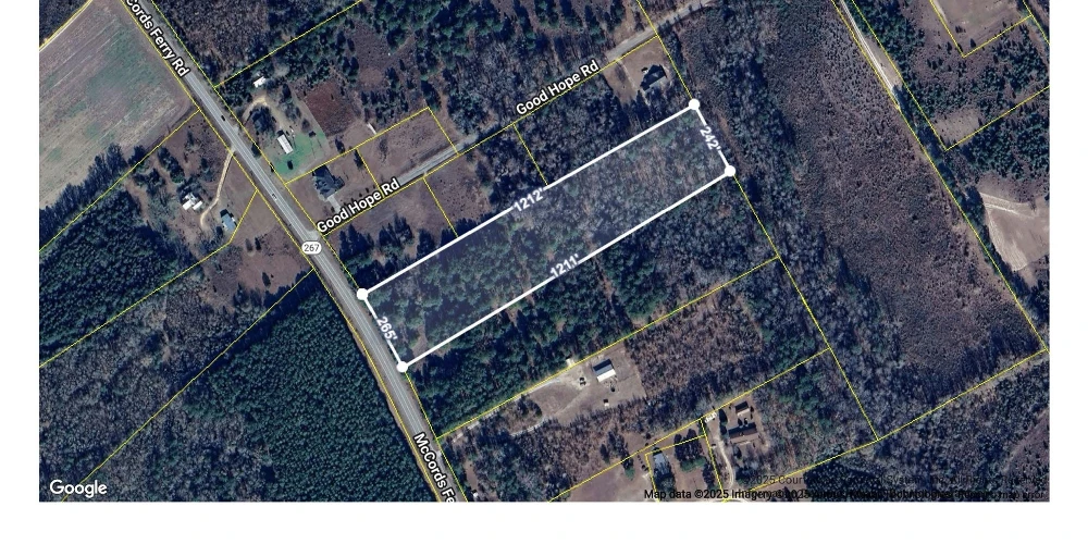 McCord's Ferry Road Tract Near Lakes & Recreation - Close to Santee and Interstate I-95 w/ Possible Casino to Come