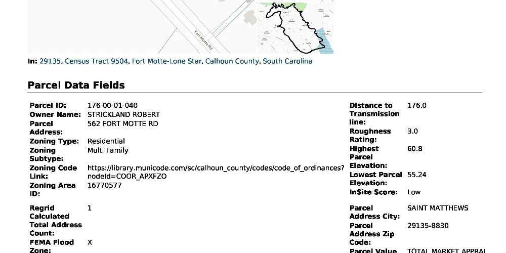 Multifamily Commercial/Residential Zoned Tract Near Fort Motte-Lone Star | Horses, Farms, and Fields Country