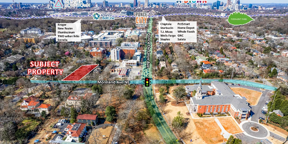 Newly Renovated Intown 10-Unit Apartment Building With Extra Land for Potential Development