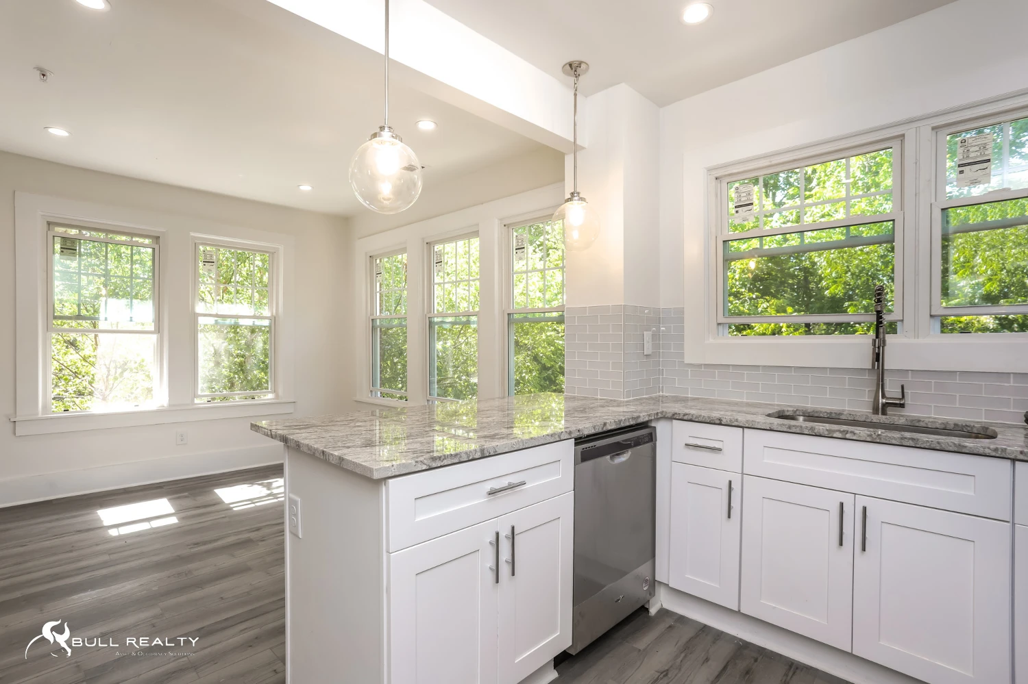 Newly Renovated Intown 10-Unit Apartment Building With Extra Land for Potential Development