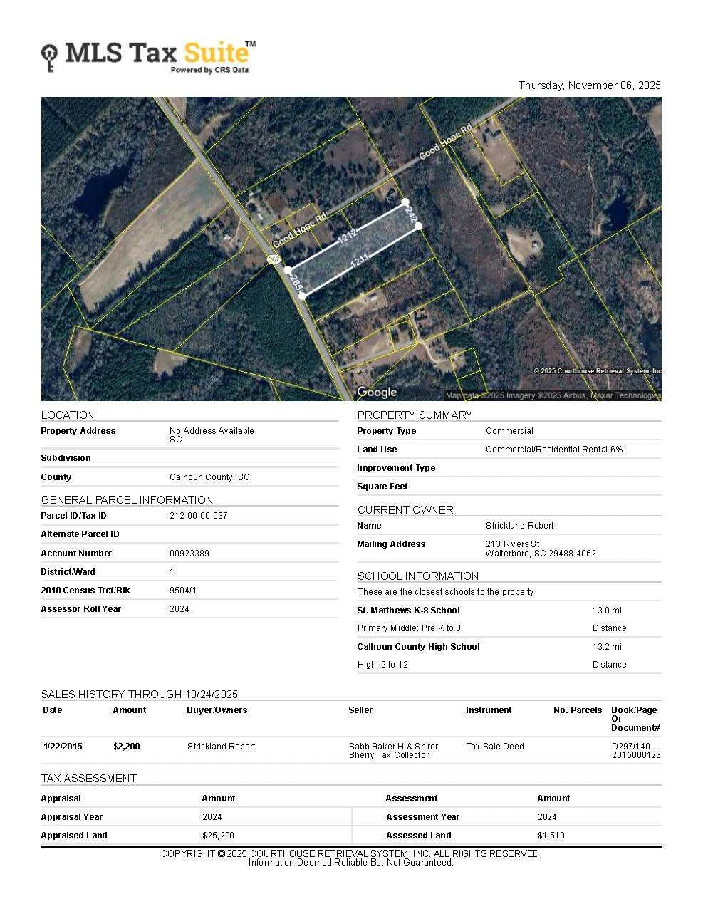 McCord's Ferry Road Tract Near Lakes & Recreation - Close to Santee and Interstate I-95 w/ Possible Casino to Come