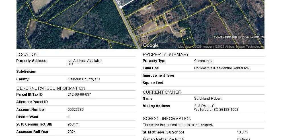McCord's Ferry Road Tract Near Lakes & Recreation - Close to Santee and Interstate I-95 w/ Possible Casino to Come