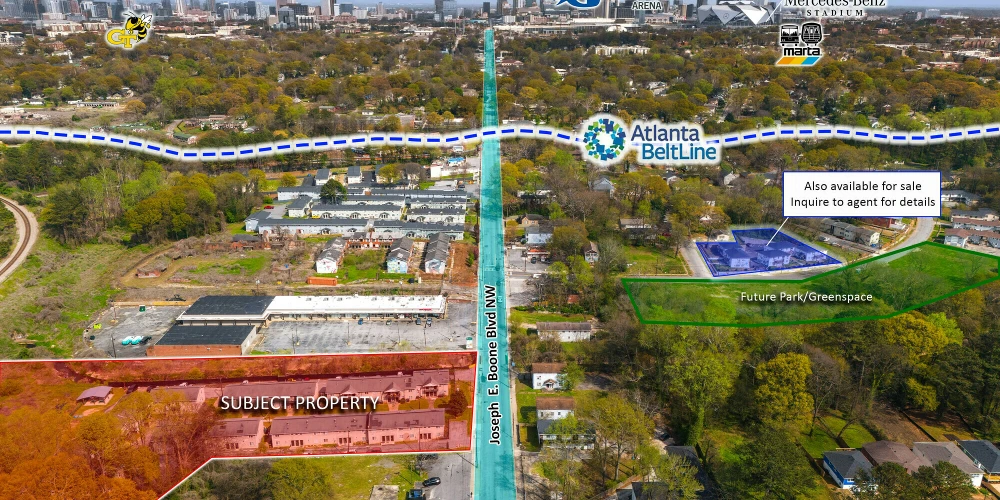 Value-Add Multifamily Near West BeltLine Trail | 64 Units