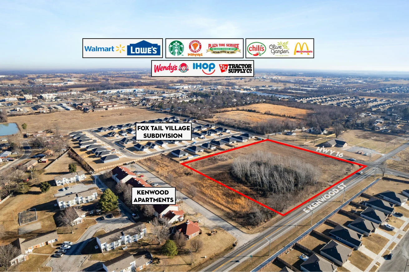 5.09 AC Hwy 16 & E Kenwood St, Siloam Springs, AR for sale